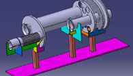 Prototype silencer welding jig