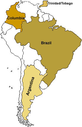 South America Map