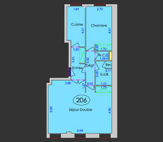 French Floor Plan