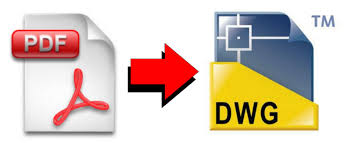 PDF to DWG conversion